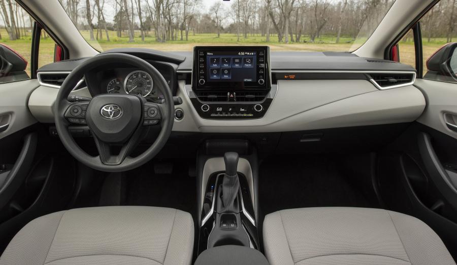 Торпедо Toyota Corolla LE Sedan 2019 года  (NA) (фото 12 из 24)